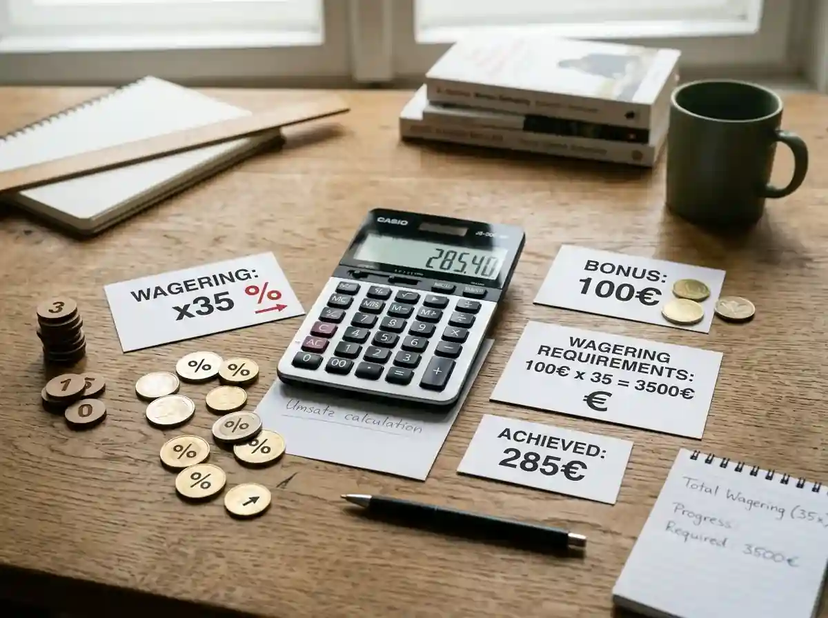 WinShark Bonus: 45× Umsatzbedingung verständlich erklärt